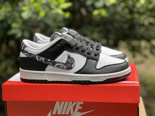 Pure original version_ Nike Dunk Low _BLACK_ Cafe Black and White color scheme number_ DH4401-100_ full code shipment 36--46-bceac17c